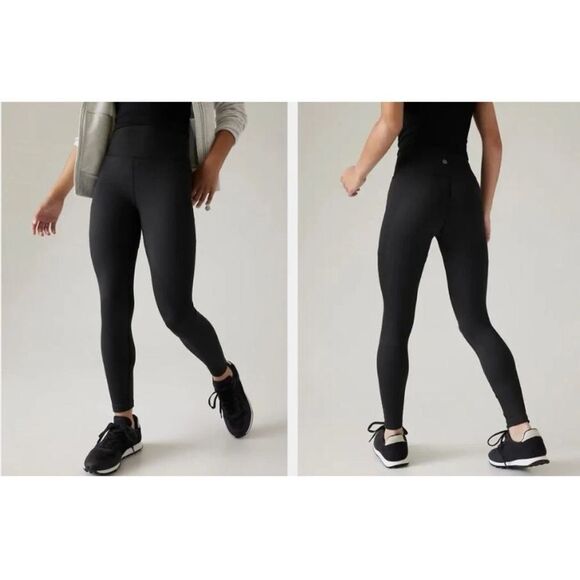 Athleta Girl Rise Above Rib Legging, SZ XL/14- BLACK - Picture 6 of 8